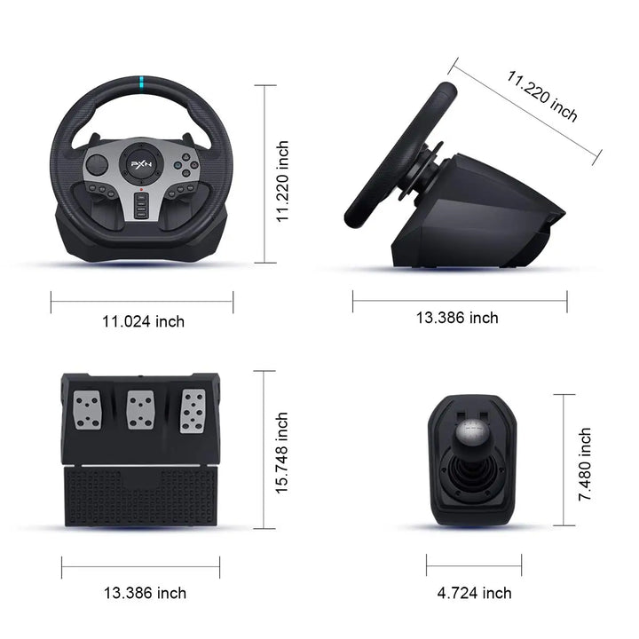 Gaming Steering Wheel PXN V9