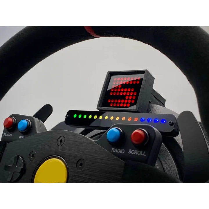 PC Simulation Racing Game Dashboard Display Meters