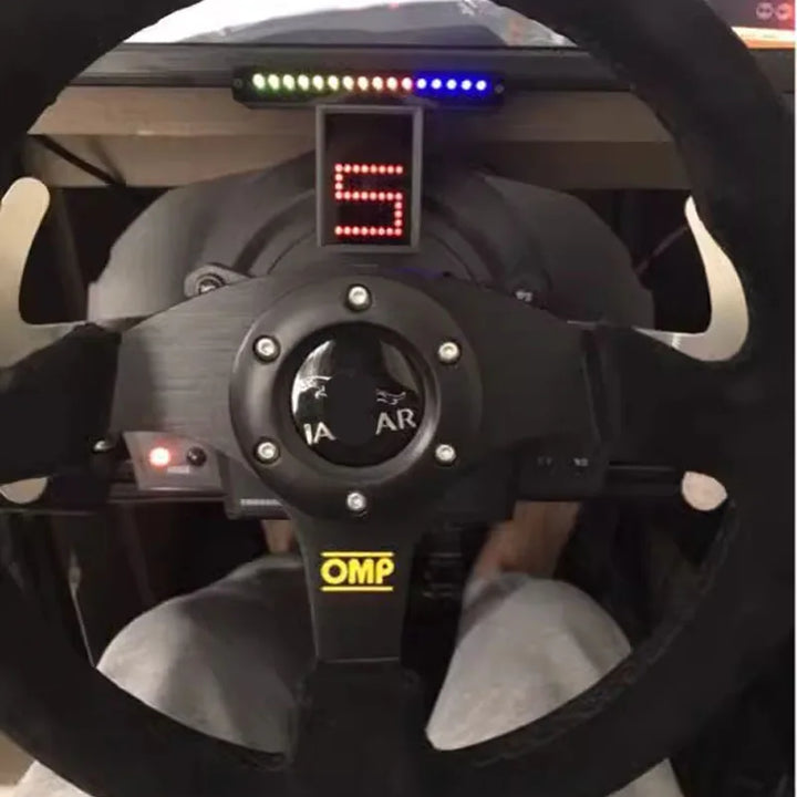 PC Simulation Racing Game Dashboard Display Meters