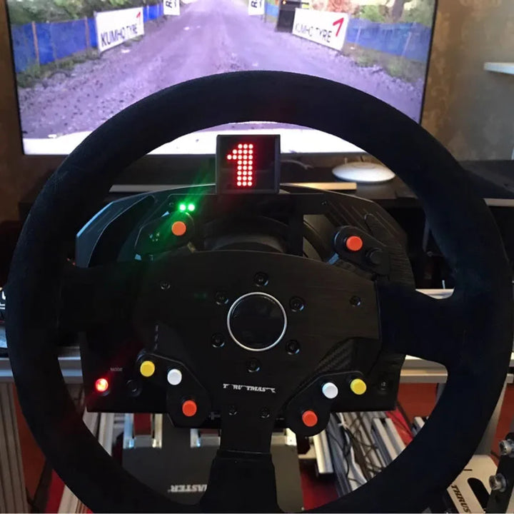 PC Simulation Racing Game Dashboard Display Meters