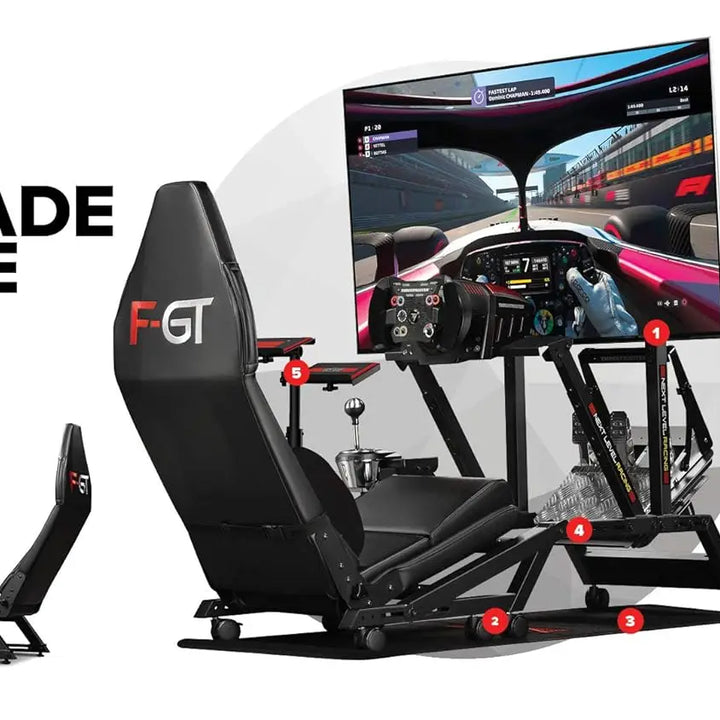 Racing F-GT Racing Simulator Cockpit